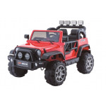 Elektronické autíčko Jeep HP012 - nelakované - červené